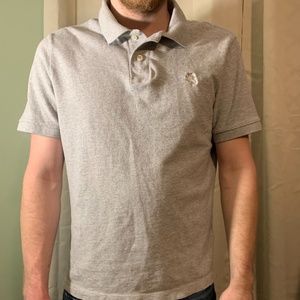 Express Small Lion Fitted Gray Polo Med.